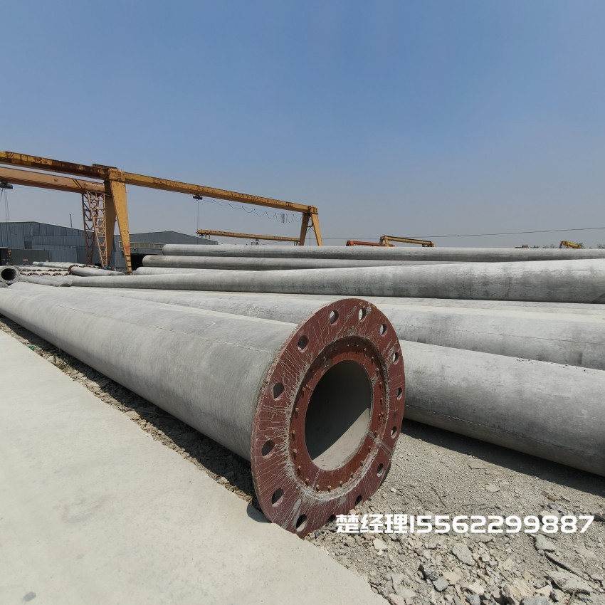 钦州12米无拉线电杆